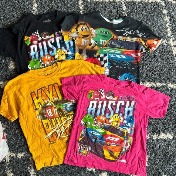 Bundle of 4 Kyle Busch Tees - Picture 1 of 11